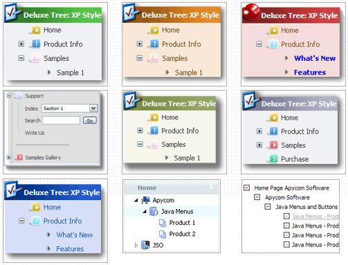 Javascript Simple Tree Tree Menu Template