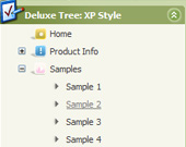 Tree Mouse Over Popup Menu Expand Collapse Html Code Tree View