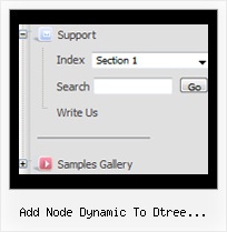Add Node Dynamic To Dtree Javascript Tree Scrolling Navbar