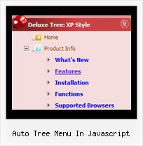 Auto Tree Menu In Javascript Tree Dhtml Example