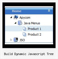 Build Dynamic Javascript Tree Tree Menu Vertical Expand