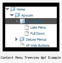 Context Menu Treeview Wpf Example Tree Pulldownmenue