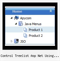 Control Treelist Asp Net Using Ajax Tree Vertical Scroll Menu