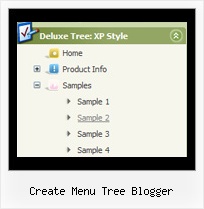 Create Menu Tree Blogger Tree Menu Maker