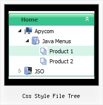 Css Style File Tree Tree Menu Dynamique Position