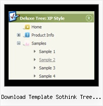 Download Template Sothink Tree Menu Horizontal Tree Pull Pop Down Menu