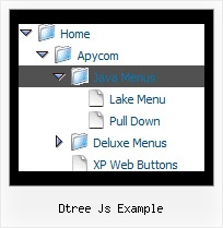 Dtree Js Example Menu Tree Html
