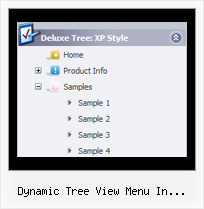 Dynamic Tree View Menu In Silverlight Menu Examples Tree