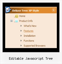 Editable Javascript Tree Tree Crear Menu