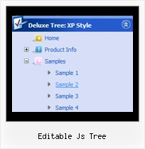 Editable Js Tree Tree Slide Down Menus