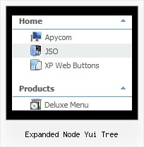 Expanded Node Yui Tree Dhtml Tree Menus