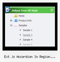 Ext Js Accordion In Region Dhtmlxtree Transparent Tree