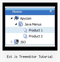 Ext Js Treeeditor Tutorial Menu Tendina Tree