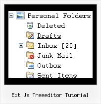 Ext Js Treeeditor Tutorial Cool Tree Menus