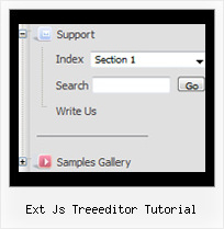 Ext Js Treeeditor Tutorial Dhtml Drop Down Tree