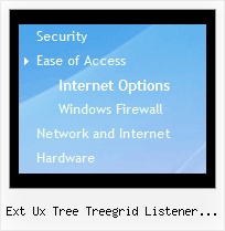 Ext Ux Tree Treegrid Listener Extjs Tree Menu Submenu Dhtml