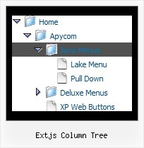 Extjs Column Tree Tree Mouseover Multiple Buttons Example