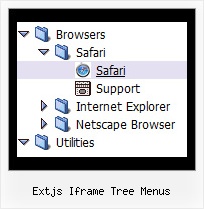 Extjs Iframe Tree Menus Tree Ejemplos De Menu