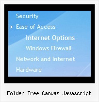 Folder Tree Canvas Javascript Tree Menu Script