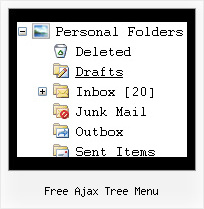 Free Ajax Tree Menu Examples For Menu Tree