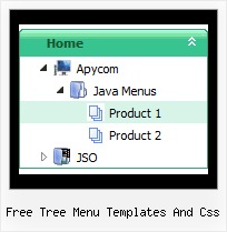 Free Tree Menu Templates And Css Menu Generator Tree