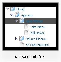 G Javascript Tree Pull Down Menu Interface Tree