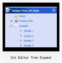 Gxt Editor Tree Expand Webmenu Javascript Tree