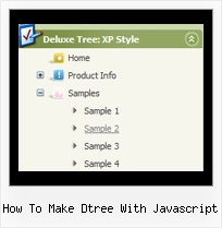 How To Make Dtree With Javascript Tree Expandable Menu Fireworks