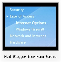 Html Blogger Tree Menu Script Tree Animated Menu