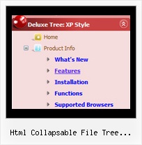 Html Collapsable File Tree Structure Floating Tree Navigation