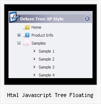 Html Javascript Tree Floating Js Tree