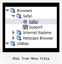 Html Tree Menu Vista Tree Menu Con Frame