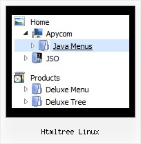 Htmltree Linux Tree Slide Menu Coding
