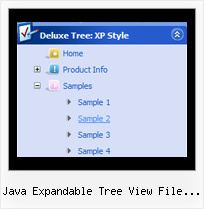 Java Expandable Tree View File Selector Xp Menu Tree