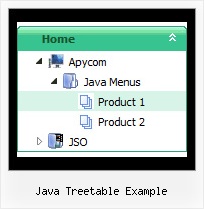 Java Treetable Example Visual Trees Drop Down