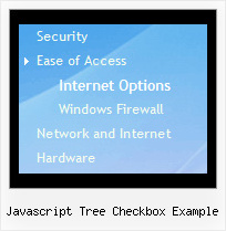 Javascript Tree Checkbox Example Drop Down Rollovers Tree