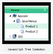 Javascript Tree Combobox Menu Horizontal Tree Frame