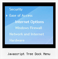 Javascript Tree Dock Menu Tree Css Dropdown Menus