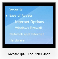 Javascript Tree Menu Json Tree Horizontal Menu Static