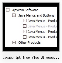 Javascript Tree View Windows Explorer Like Tree Animated Popup