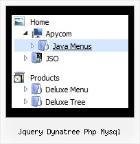 Jquery Dynatree Php Mysql Submenu Vertical Tree
