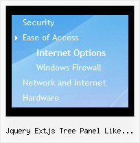 Jquery Extjs Tree Panel Like Plugin Tree Drop Menu Generator