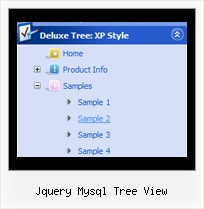 Jquery Mysql Tree View Tree Menu Mouse Over Vertical