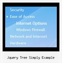 Jquery Tree Simply Example Popupmenu Tree Sample Code