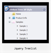 Jquery Treelist Vertical Tree Navigation