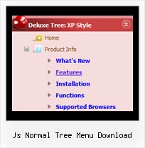 Js Normal Tree Menu Download Vertical Menu Tree Expandable