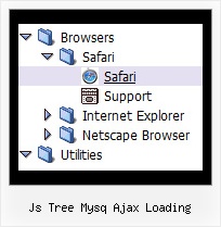 Js Tree Mysq Ajax Loading Tree Sliding Menu Tutorial