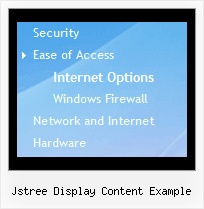 Jstree Display Content Example Menu Html Tree