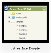Jstree Save Example Tree Vertical Menu Example