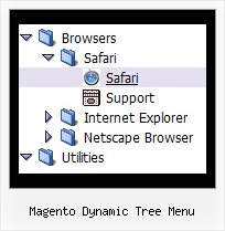 Magento Dynamic Tree Menu Menu Java Script Tree